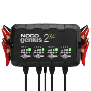NOCO GENIUS2X4 6V/12V 8A 4-Bank Battery Charger