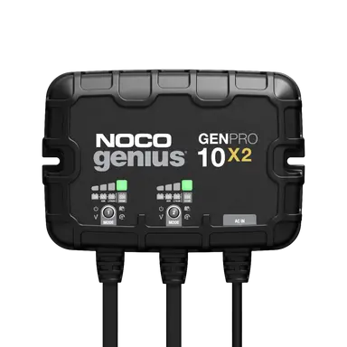 NOCO GENPRO10X2 12V 2-Bank 20A Onboard Battery Charger