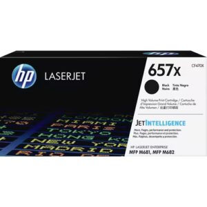1039855014 HP 657X High Yield Black Original LaserJet Toner Cartridge, CF470X