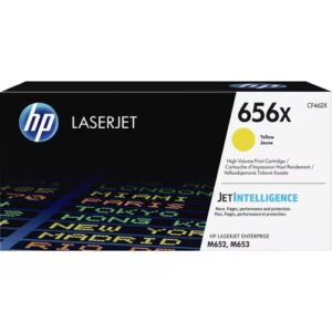 1039855069 HP 656X High Yield Yellow Original LaserJet Toner Cartridge, CF462X