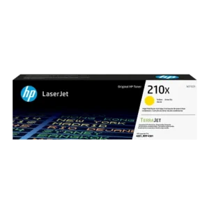 HP 210X Yellow Original LaserJet Toner Cartridge, W2102X