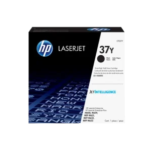 HP 37Y Extra High Yield Black Original LaserJet Toner Cartridge, CF237Y