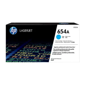 HP 654A Cyan Toner Cartridge CF331A CF331-00907a USRow_M1755283 HP 654A Cyan Original LaserJet Toner Cartridge, CF331A
