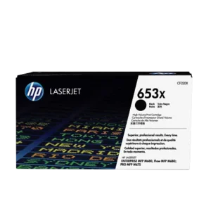 HP20130417049_M2346652 HP 653X High Yield Black Original LaserJet Toner Cartridge, CF320X