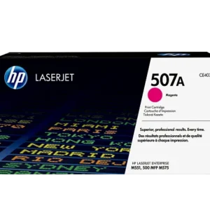 HP 507A Magenta Original LaserJet Toner Cartridge, CE403A