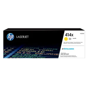HP 414X High Yield Yellow Original LaserJet Toner Cartridge, W2022X