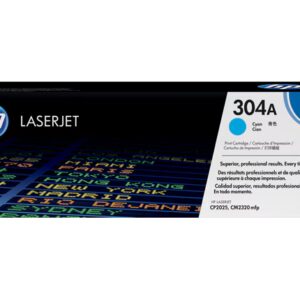 HP 304A Cyan Original LaserJet Toner Cartridge, CC531A