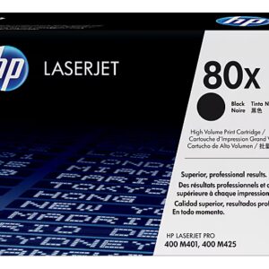 c03138492 HP 80X High Yield Black Original LaserJet Toner Cartridge, CF280X