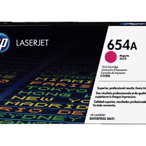 c04115975 HP 654A Magenta Original LaserJet Toner Cartridge, CF333A
