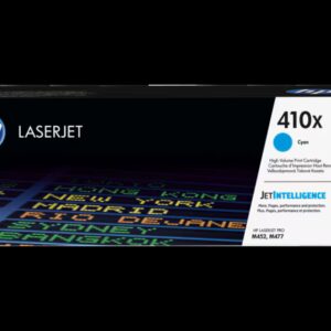 HP 410X High Yield Cyan Original LaserJet Toner Cartridge, CF411X
