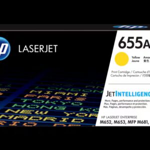 c05516162 HP 655A Yellow Original LaserJet Toner Cartridge, CF452A
