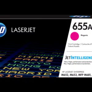 c05516218 HP 655A Magenta Original LaserJet Toner Cartridge, CF453A