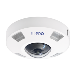 Panasonic WV-S4556LMA Edge AI 360-degree fisheye camera for video surveillance and business intelligence